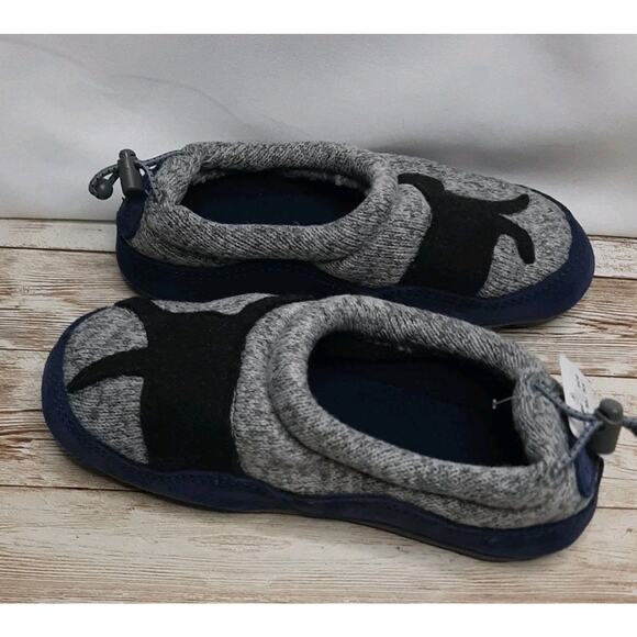 L.L. Bean Children’s Sweater Fleece Slippers with Dog Motif Size 10-11 NWT - Picture 5 of 9